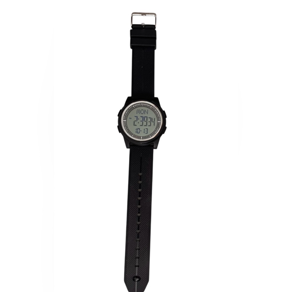 Digital Black Sports Watch